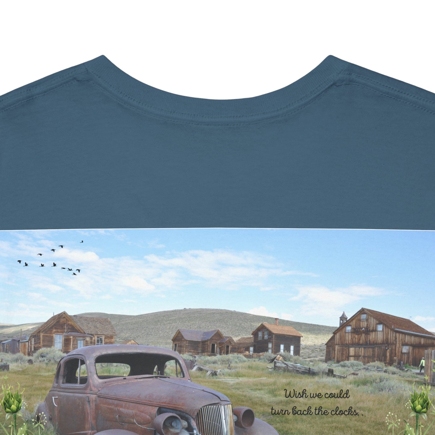 Sunflower Scenic Tee, Nature Lover T-Shirt, Summer Outfit, Gift for Her, Casual Wear