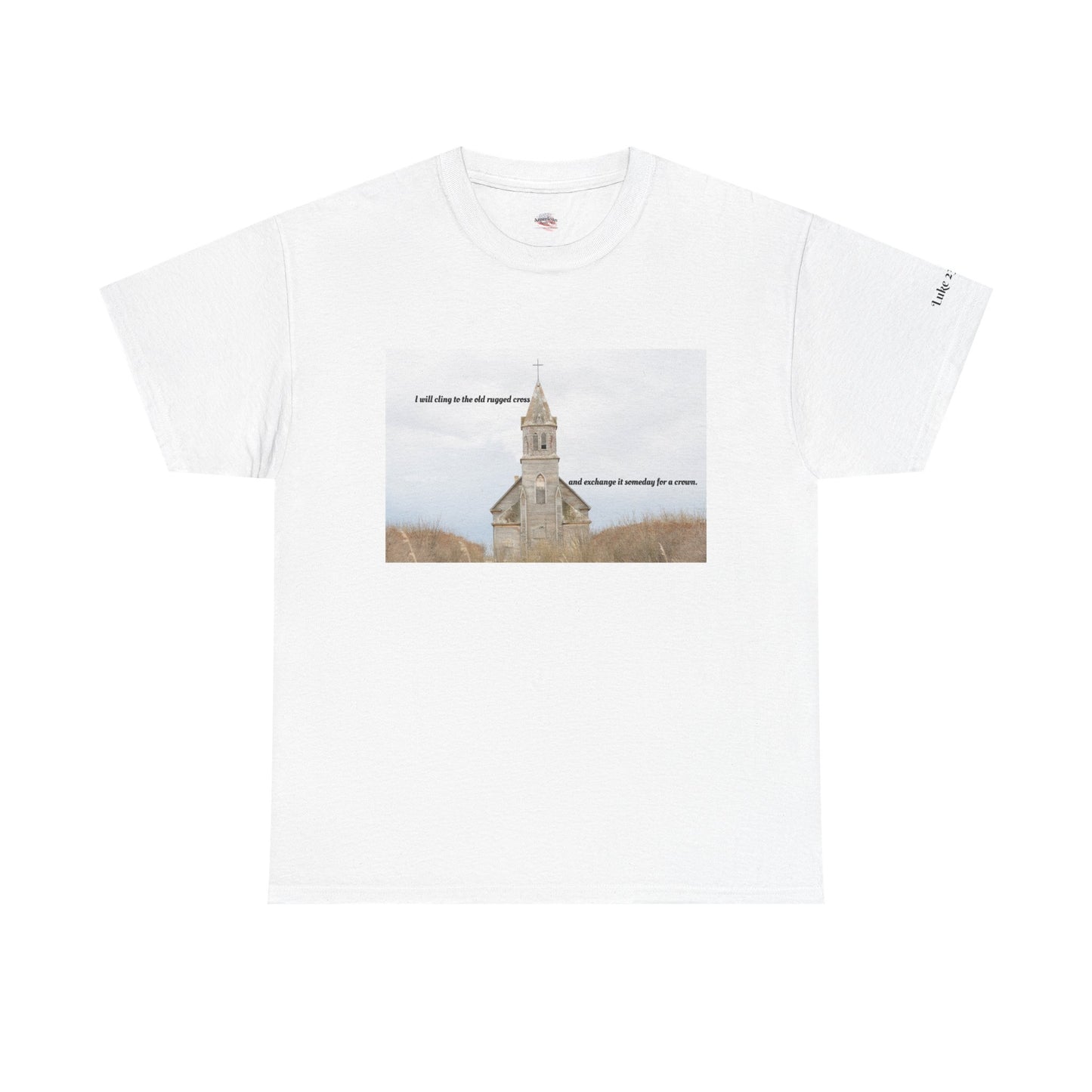 Inspirational Unisex Heavy Cotton Tee - "I Will Play the Life of Support"