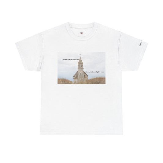 Inspirational Unisex Heavy Cotton Tee - "I Will Play the Life of Support"