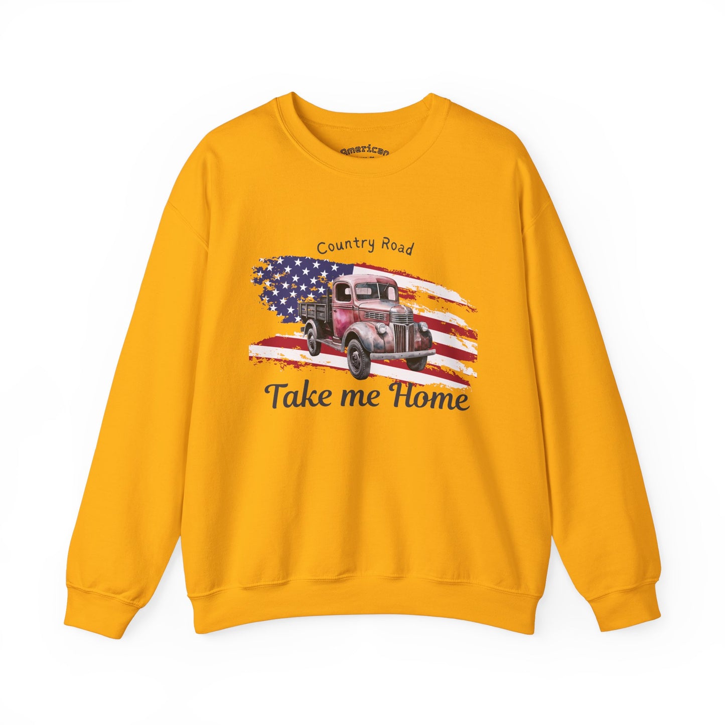 Country Road Vintage Truck Sweatshirt