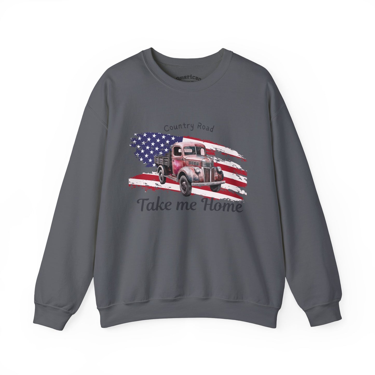 Country Road Vintage Truck Sweatshirt