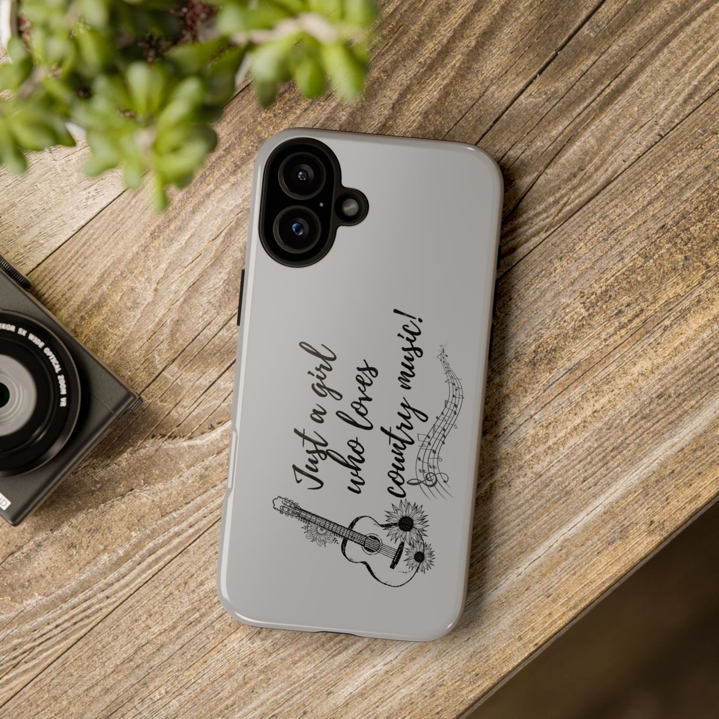 Country Music Lover Phone Case - Just a Girl Who Loves Country Music!