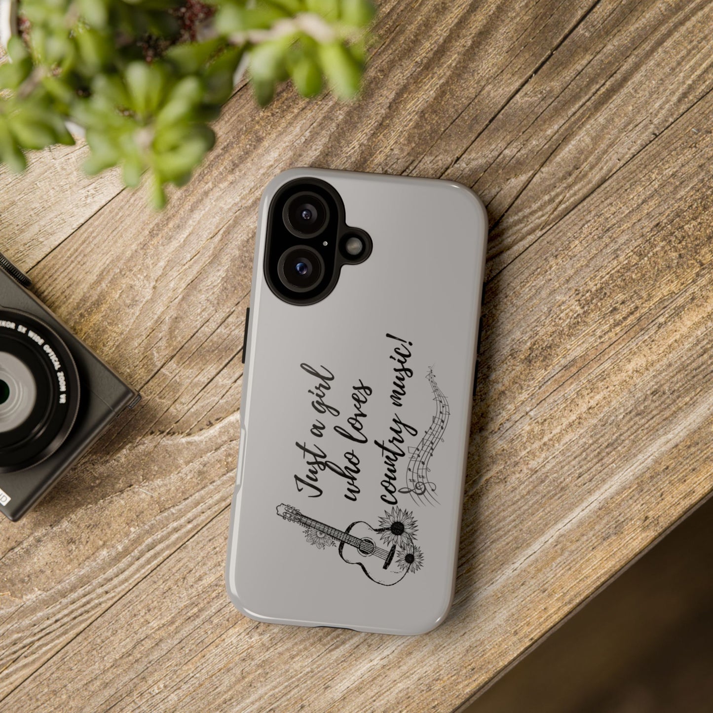 Country Music Lover Phone Case - Just a Girl Who Loves Country Music!