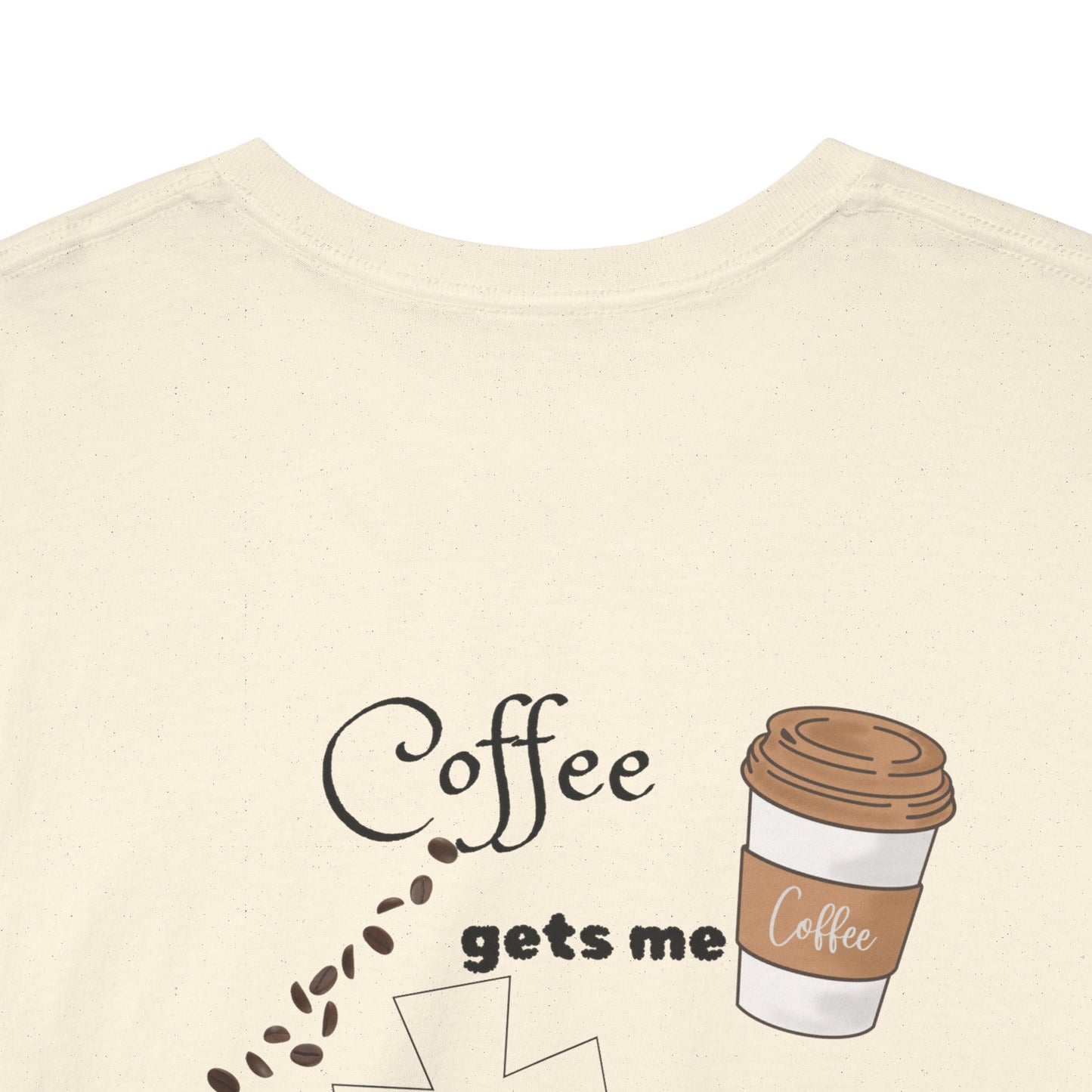 Coffee Time Unisex Heavy Cotton Tee - Faith & Caffeine Inspiration