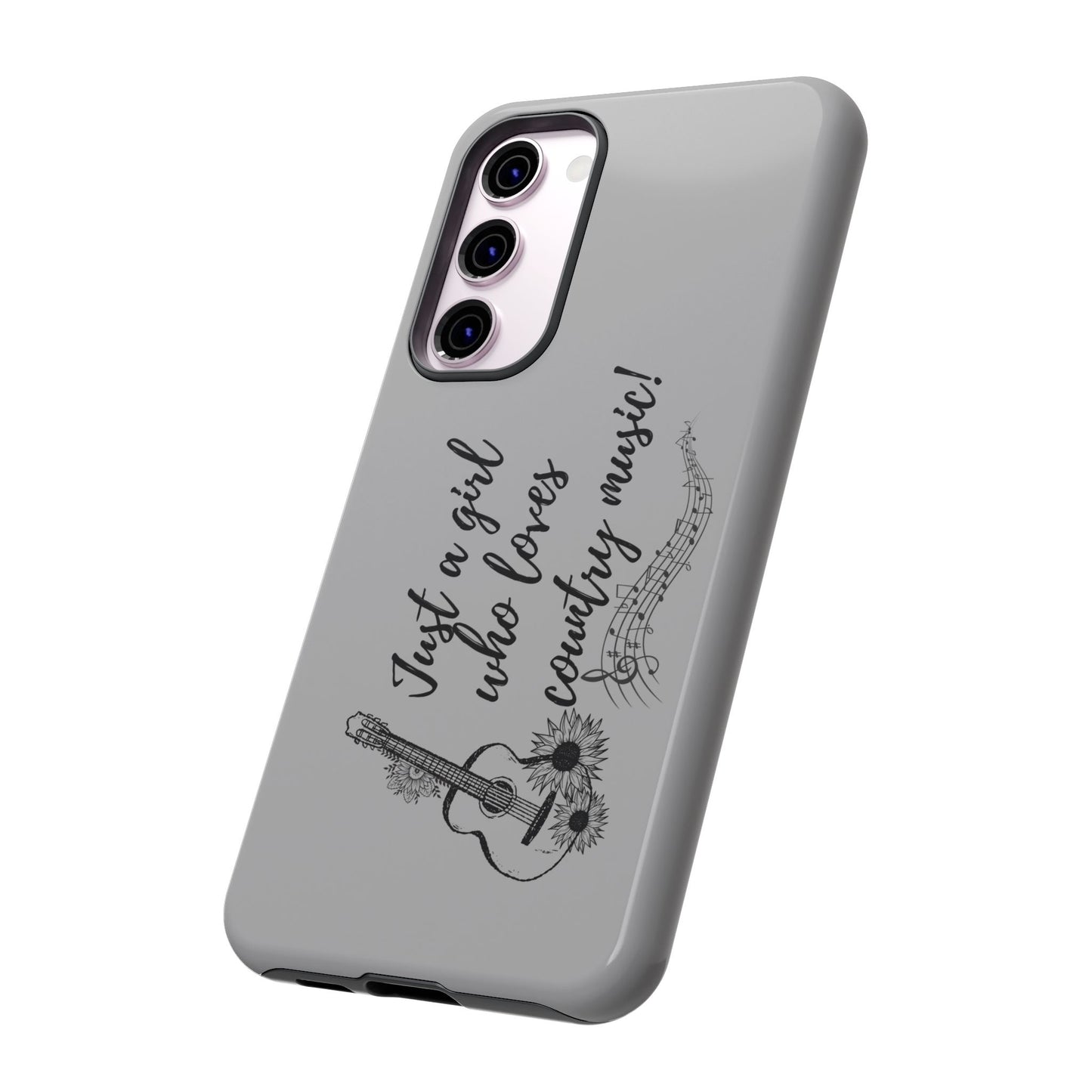 Country Music Lover Phone Case - Just a Girl Who Loves Country Music!
